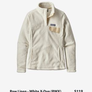 Raw Linen Patagonia Women’s Re-Tool Snap-T Fleece